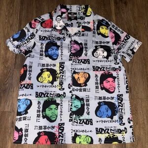 Boyz N The Hood multicoloured button up shirt